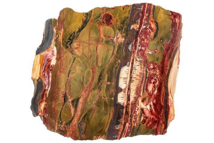 Marra Mamba Tiger's Eye Slab - Mt Brockman ( Billion Years) #221431